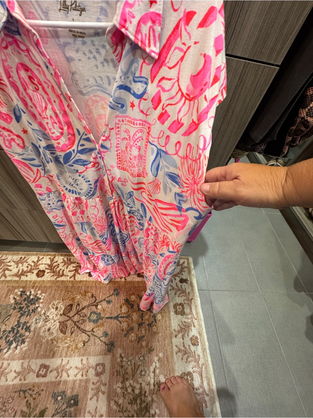 Lilly Pulitzer Arley Dress size L - Picture 5 of 7